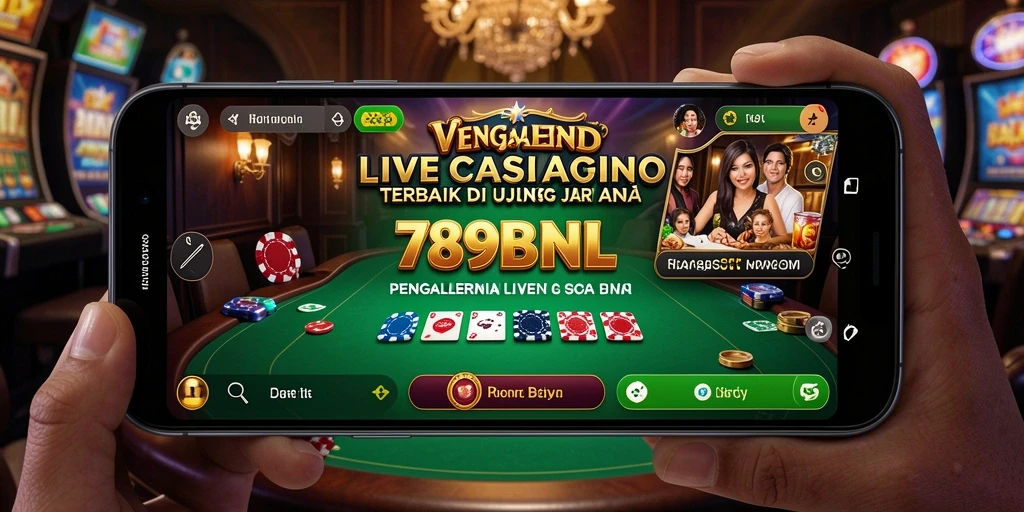 Tampilan gameplay seru dari aplikasi Live Casino 789BNL.