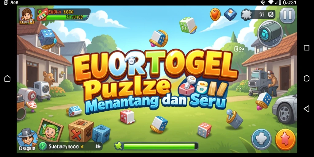 Tampilan gameplay seru dari EUROTOGEL yang penuh tantangan Puzzle.