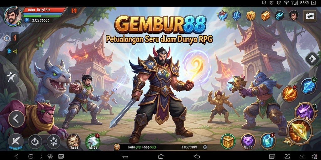 GEMBUR88 menampilkan gameplay RPG yang mendalam dan visual memukau.