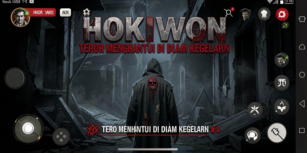 Gameplay mencekam HOKIWON dengan atmosfer horror yang intens.