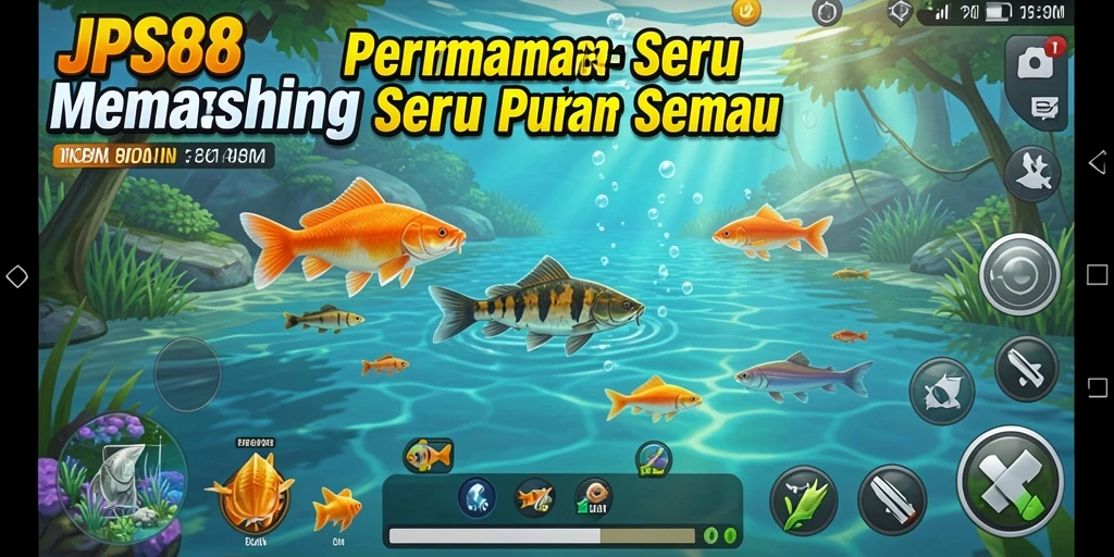 Screenshot gameplay JPS88 menampilkan momen memancing yang seru dan menantang.