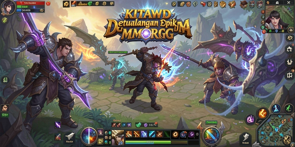 Gameplay mendebarkan dalam dunia fantasi KITAWD.