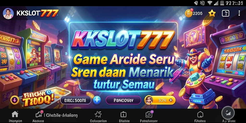 Screenshot gameplay KKSLOT777 menunjukkan aksi seru dan grafis yang memukau.