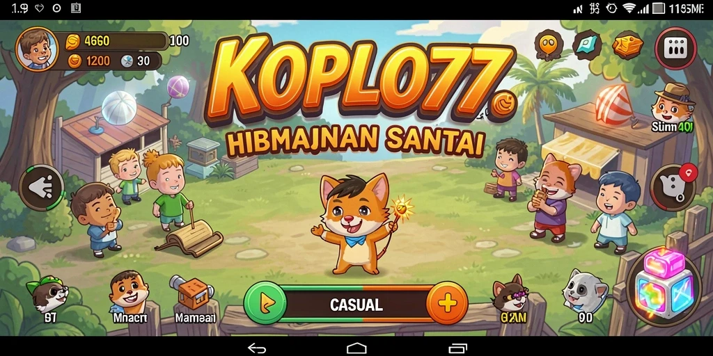 Tampilan menarik dari gameplay KOPLO77 yang mengasyikkan.