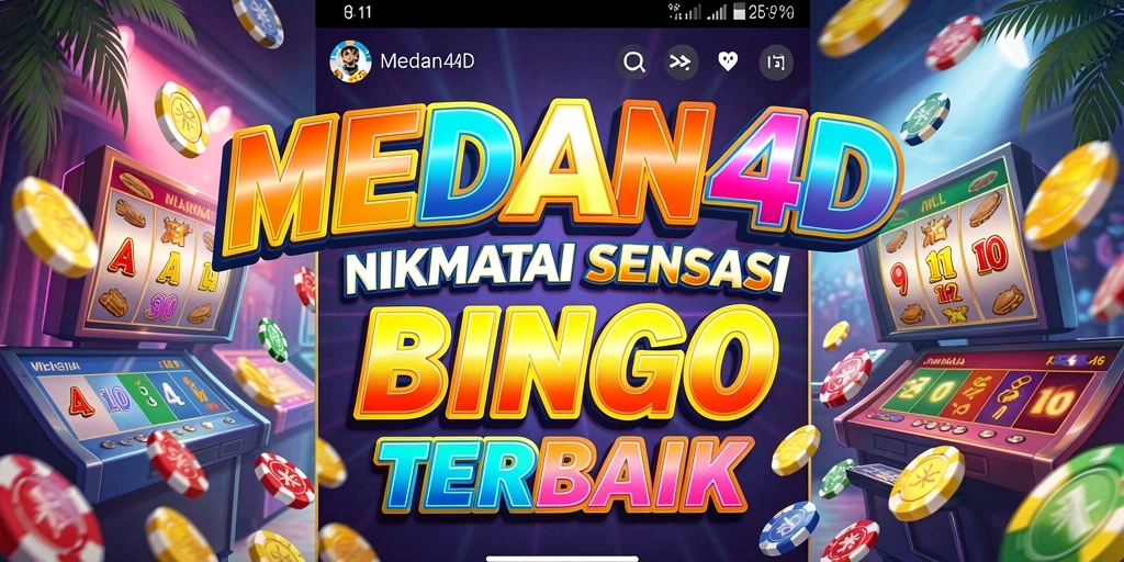 Tampilan gameplay seru di MEDAN4D saat bermain Bingo.