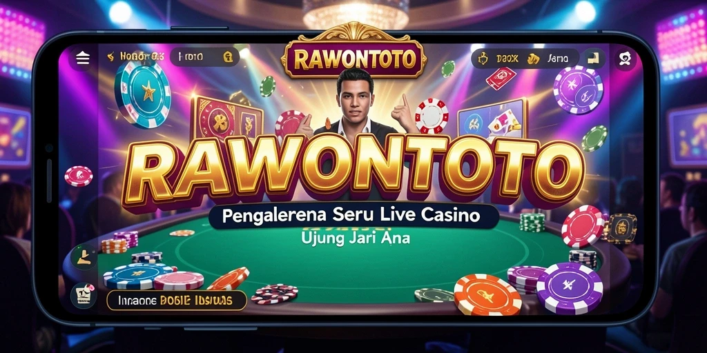 Gameplay seru dalam aplikasi RAWONTOTO dengan dealer live.