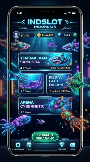 Tampilan beranda indslot yang menarik dan informatif.